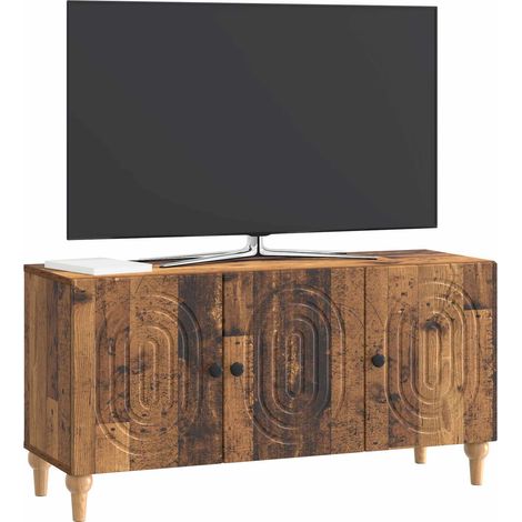 Maison Exclusive - TV-Schränk Altholz 99 x 34,5 x 50 cm Holzwerks
