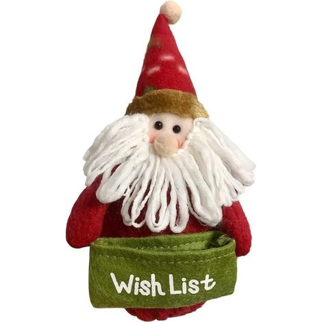Décorations de Noël, peluches Père Noël, poupées de dessins animés, décorations de Noël pour la maison (1/5)