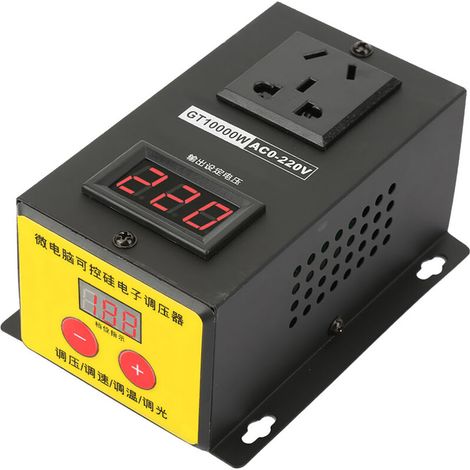 Regolatore di tensione variabile, regolatore di tensione elettronico a tiristori AC 220V 10000W, regolatore di tensione regolabile