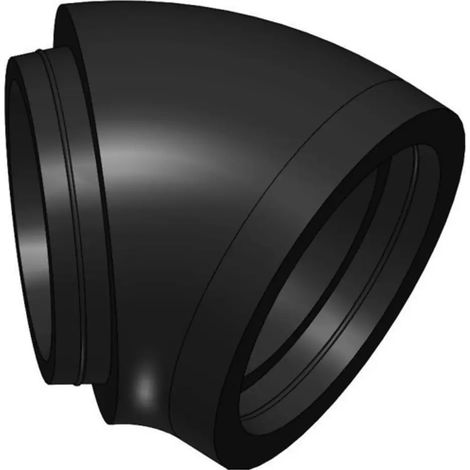 Pluggit IsoPlugg46 Coude 45° DN125, IPPBO125-45