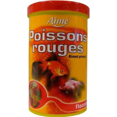 Aliment poisson - AIME - Flocons pour poissons rouges - 1000 ml (1/5)