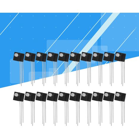Support de lampe LED intégré, support de lampe à anode commune à trois broches bicolore à un seul trou de 3 mm, sans cadre bicolore de 3 mm, comprend une source lumineuse LED (vert à gauche, rouge à d (1/5)
