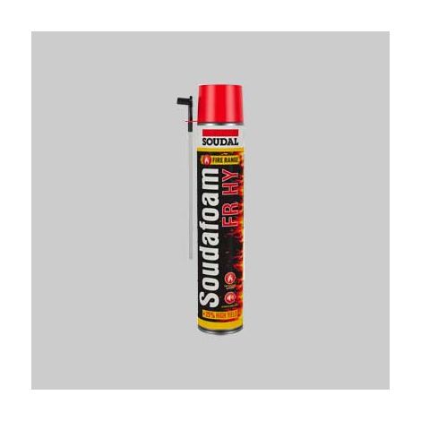 SCHIUMA POLIURETANICA ANTIFUOCO SOUDAL 750 ml - Manuale