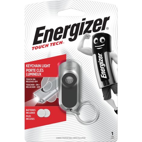 Linterna Touch Tech  LED Llavero  Encendido Táctil  Incluye 2 Pilas CR2032  Compacta y Portátil (1/5)