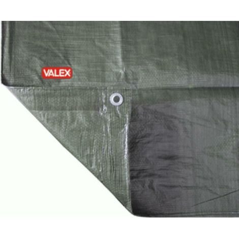 Bâche à œillets moyens 6 x 10 mètres 1454280 VALEX