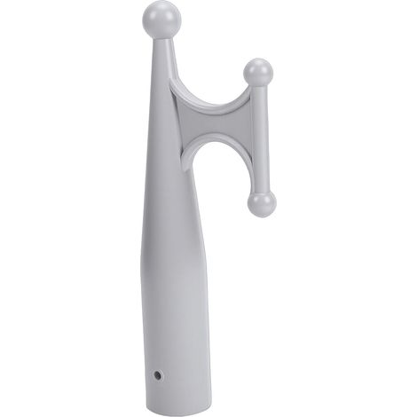 Replacement Nylon Floating Boat Hook Head, 1 Inch Conical Socket Telescopic Pole Attachment, Marine Mooring Line Pulling Accessory (1/5)