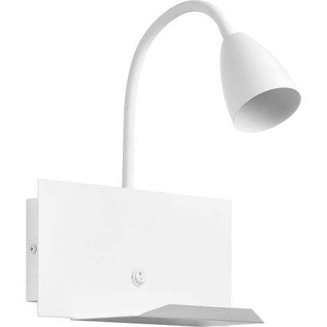 Aplique TURA GU10 + USB Blanco (1/2)