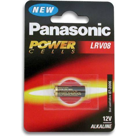 Batteria alcalina Panasonic Lrv08 12 V Pack 1 Batteria 90014