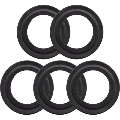 Joint de soupape de chasse d'eau en silicone pour Siamp 49 50, 7,1 cm, noir pour pièce de rechange 34490507 (1/5)