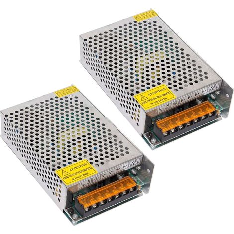 2X DC 12V 10A 120W Alimentation de Commutation Transformateur Regule (1/4)