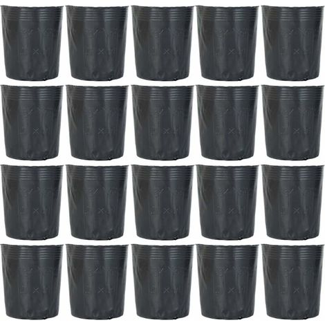 300 Pcs Pépinière De Plantes Pots en Plastique Pot De Démarrage Dégradable Jardin Fleur Nutrition Pot Outil De Jardin pour Plantes Succulentes Boutures Semis 12X12 Cm