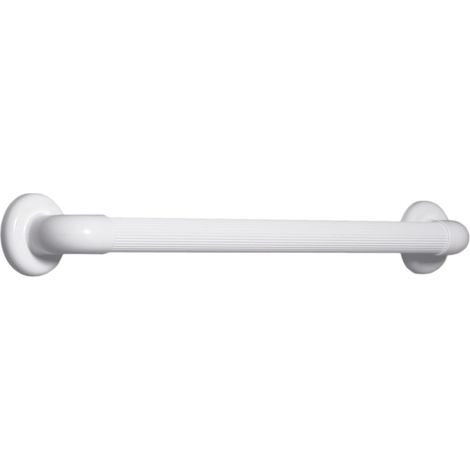 CORRIMANO LINEARE IN PLASTICA BIANCO - cm 40 (1/2)