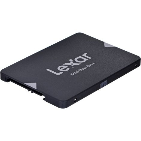 Lexar® 256GB NS100 2.5” SATA (6Gb/s) up to 520MB/s Read and 440 MB/s write (1/4)