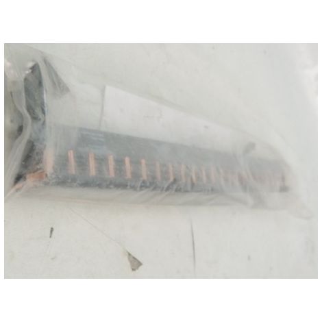 Jeu de 2 peignes de répartition 1P 24M 80A 48 pas de 9mm bus assemblée pour disj C60 et Porte fusible STI Domae SCHNEIDER 14891