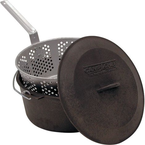 Camp Chef 12 Zoll Fry Pot Set Frittiertopf BBQ Grill Outdoor (1/3)