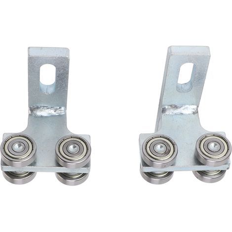 Ensemble de roulements en acier allié de Type T pour chariot à 4 roues, 2 pièces, pour canal de jambe de force plus grand de 1 à 5/8 pouces (1/5)