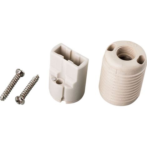 Portalampada Interlusa G9 plastica 2 pezzi