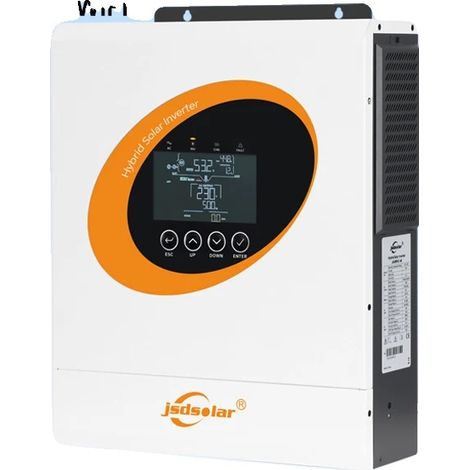 Inversor solar híbrido, salida de onda sinusoidal pura, monitorización WiFi, 6,5 kW 48 V, 220-240 V, 48 V (1/2)