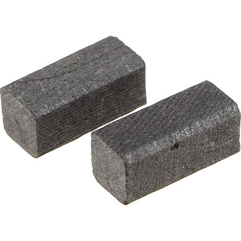 Kohlebürsten 6x6x12,5 pro 2 für Schleifmaschine black & decker
