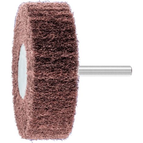 PFERD TOOLS POLINOX Vlies-Schleifstift PNL Ø 80x25 mm Schaft-Ø 6 mm A180 für Feinschliff und Finish 10 Stk