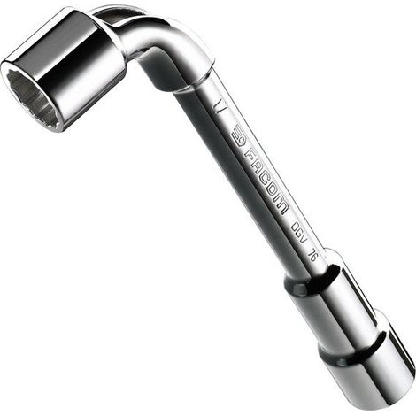 Clé à pipe débouchée, 16 mm FACOM Sc 76 16