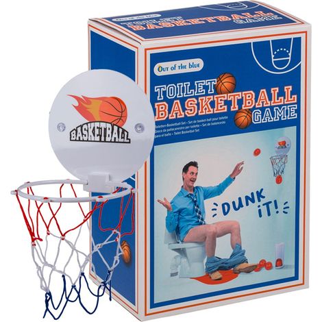 Set 7 Pezzi Gioco Da Pallacanestro Per Toilette
