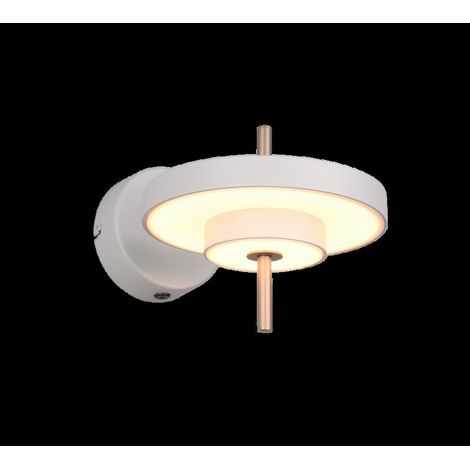 [GEBRAUCHT] B-Ware Trio Wandleuchte Wandlampe LED KEATON Metall Warm Grey Schalter FLEXconnect (1/2)