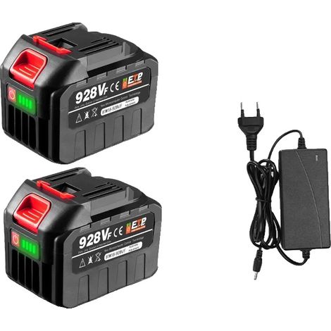 Ensemble de batteries Yofidra, capacité de 7500mAh, compatible avec les outils de la série B 18V (1/2)