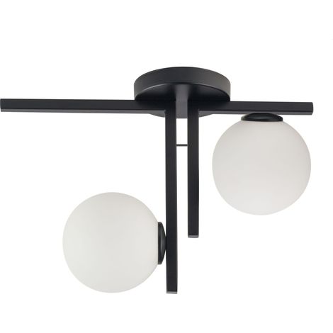 Sigma ANDY lámpara de techo negra diseño moderno 45 cm