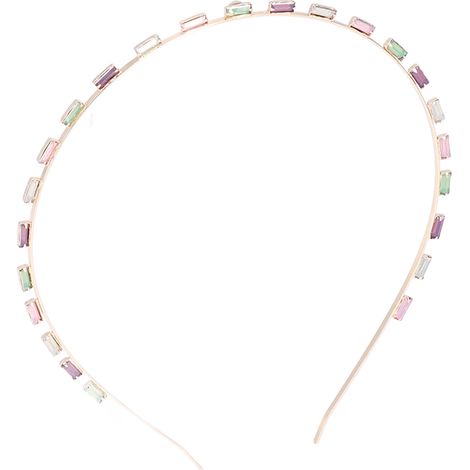 Bandeau en strass, élastique, confortable à porter, brillant et magnifique, accessoire de cheveux pratique et coloré, disponible dans des teintes claires et colorées (712). (1/5)