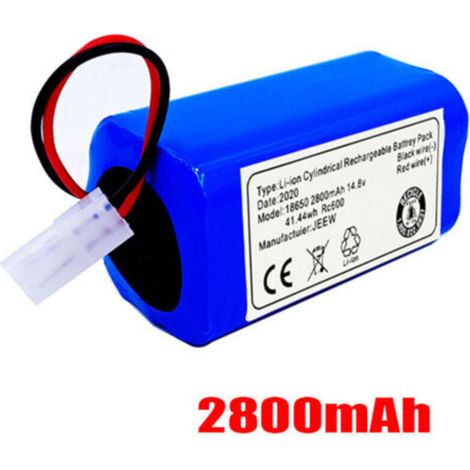 Accessoires pour robot balayeur : batterie lithium-ion rechargeable 14,4 V, 2 800 mAh (1/4)
