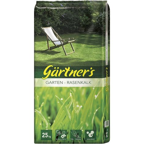 Gärtner`s Kohlens. Gartenkalk gekörnt, 25 kg