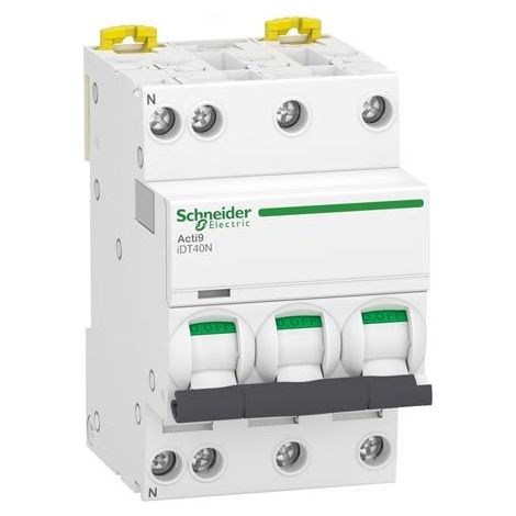 Schneider Electric Acti9 iDT40N Leitungsschutzschalter Typ C 10 kA