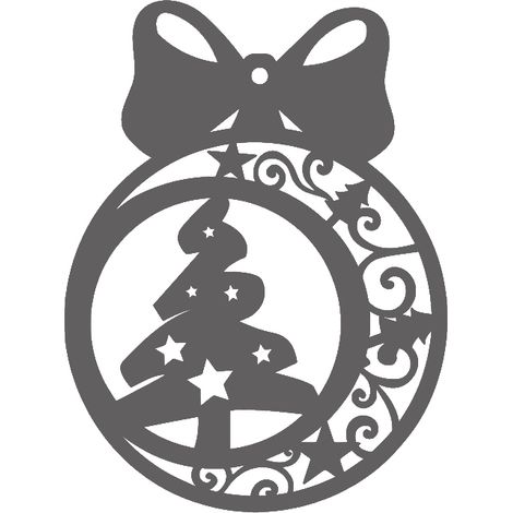 Durchbrochener Weihnachtsanhänger 15 £ - Weihnachtsdekoration