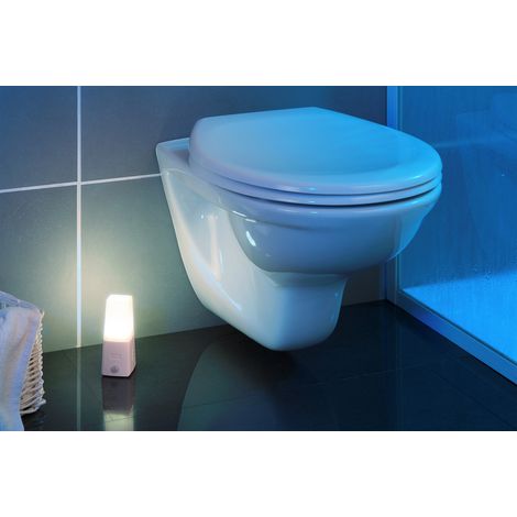Maximex Lampade da notte 2 in 1 bianche LED con sensore (1/5)