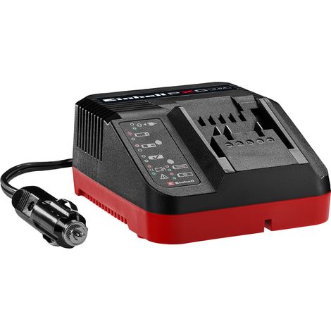 Original Einhell Ladegerät PXC Car Charger 3A (18 V, 12-V-Stecker, intelligentes Lademanagement, Refresh-Modus, LED-Anzeige, ohne Akku) (1/3)