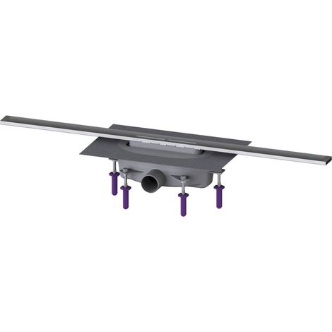 Kessel Duschrinne Linearis Infinity 90 Länge 900mm DN 50, Edelstahl gebürstet (1/2)