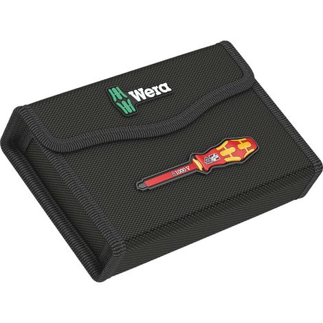 WERA KRAFTFORM VDE 17 EXTRA SLIM 1 BOÎTE TEXTILE VIDE 240 X 148 X 47 MM 05136462001 (1/4)