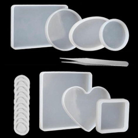 Teetablett-Kaffeeuntersetzerform aus Silikon-Epoxidharz