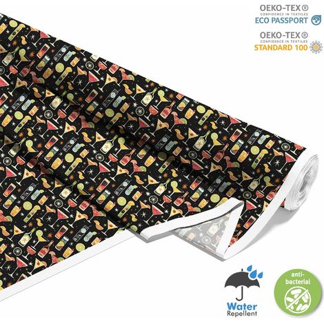 TISSUS DÉCORATIFS D'EXTÉRIEUR OXFORD - Motif Cocktail  DX8382 (1/5)