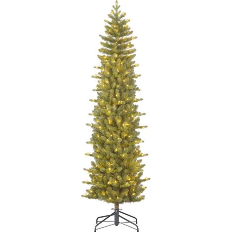 Black Box Trees Sapin de Noël artificiel illuminé Vert H260xl73xL73cm (1/5)