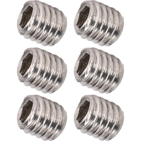 Lot de 50 vis sans tete M3x3 acier inox A2-70 vis de pression DIN 916 fixation mecanique bricolage auto meuble (1/5)