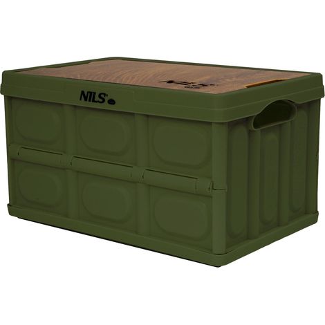 Faltbare Campingbox mit Deckel - 9 l, kompakt und leicht