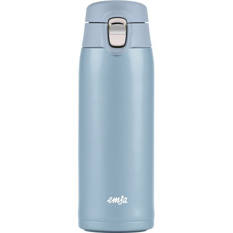 Emsa Reisebecher Light Blau Glazur 400 ml Isotherm