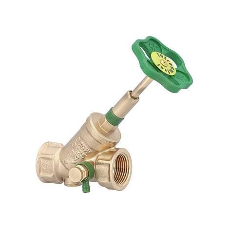 Robinet KFR, raccord à douille avec purge, acier inoxydable, DN15, filetage intérieur 1/2", DVGW (1/2)