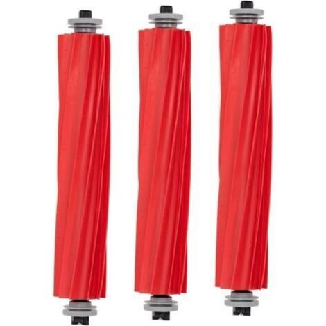 3 Ersatz-Hauptbürsten, kompatibel mit Roborock S7/S7 MaxV/S7 MaxV Ultra/S7 Pro Ultra/Q Revo – Zubehör für Saugroboter, abnehmbare Gummi-Hauptwalze (1/5)
