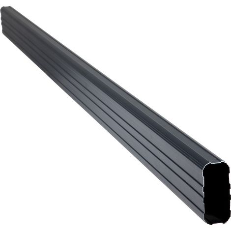 Bohlenelement f. Bohlenzaun 100 x 40 mm anthrazit