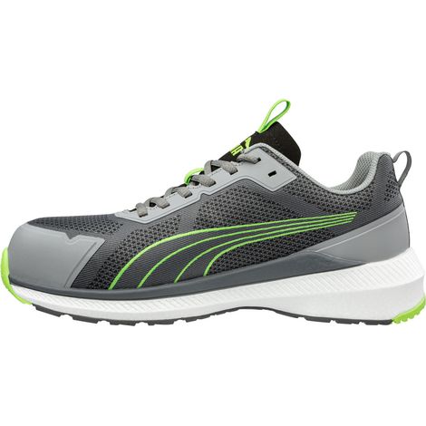 Chaussures de sécurité basses S1PS ESD SLIDE gris/vert - PUMA SAFETY - 645010 45