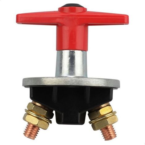 Interrupteur Coupure Isolateur Batterie Coupe Circuit,12V-60V 300A Batterie à clé Fixe Universelle d (1/5)