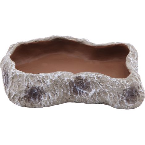 Hobby Cera Dish Granite 3 - Keramiknapf für Terrarien